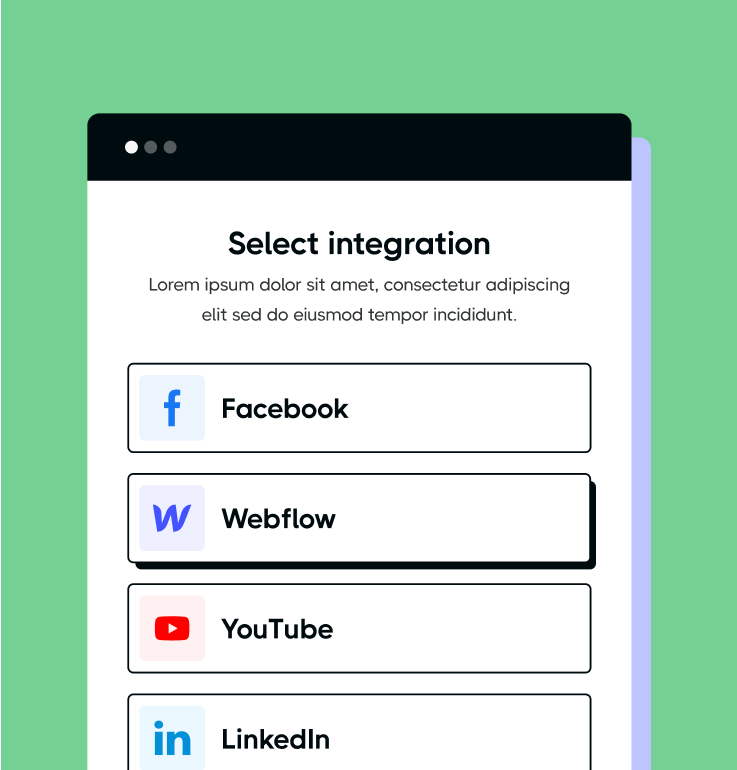 Integrate With Your Tools - Startech X Webflow Template